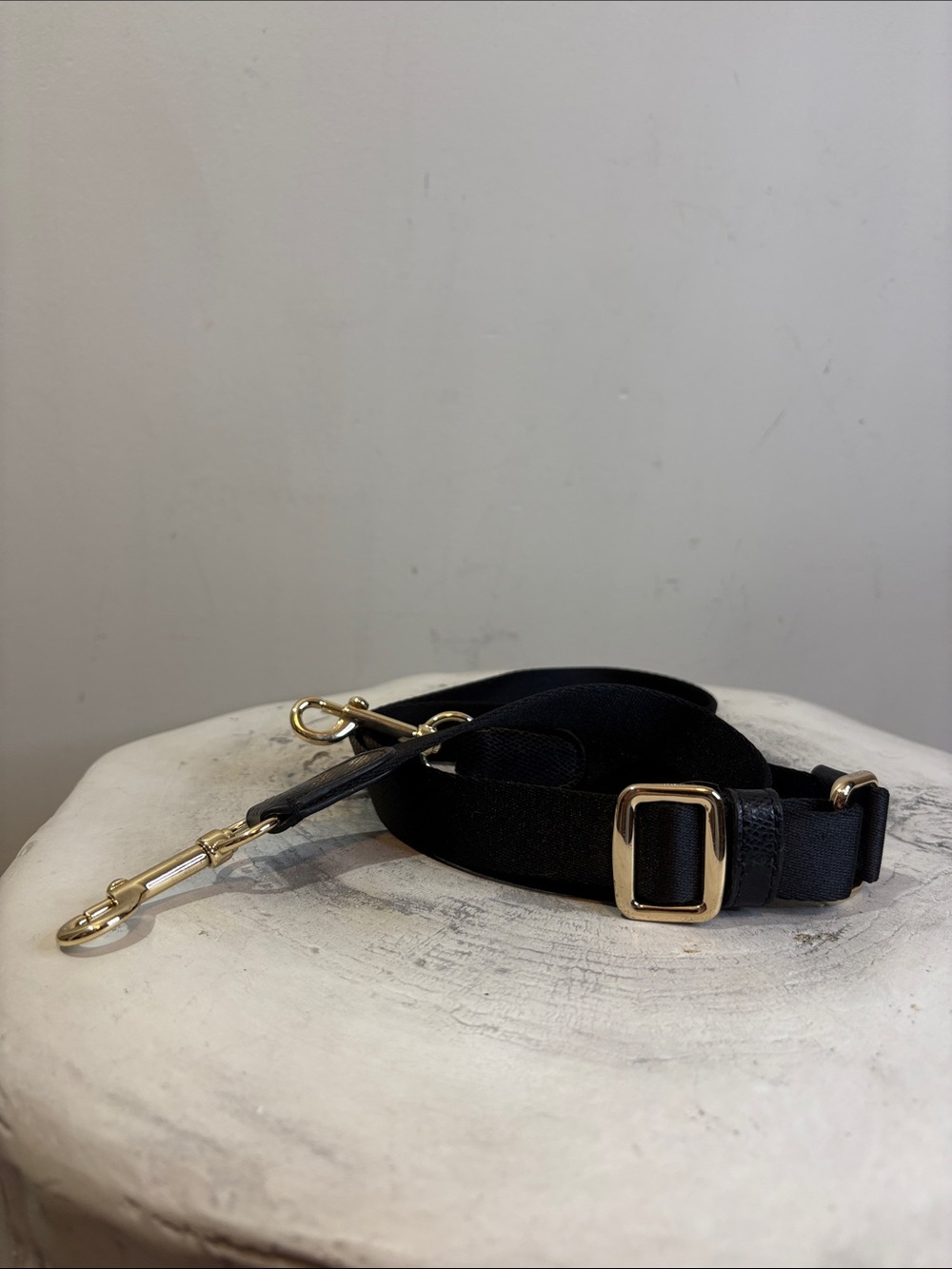 Replacement Strap for COACH Bags Crossbody Strap 42” Long Black Gold Hardware